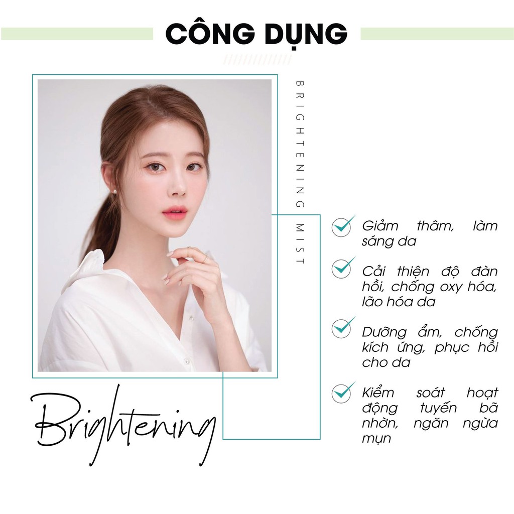 Xịt khoáng hoa nhung tuyết Truesky Brightening Mist giúp dưỡng ẩm và cân bằng độ pH da 100ml | BigBuy360 - bigbuy360.vn