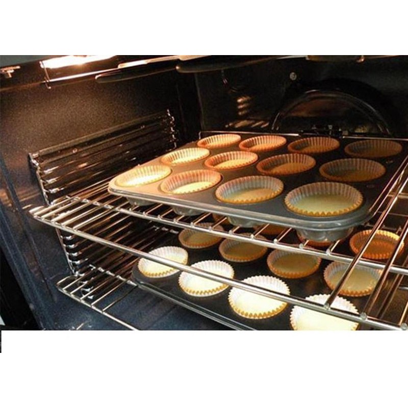 Khuôn Nướng Bánh Cupcake Muffin Chống Dính 12 Lỗ 120 - B4522