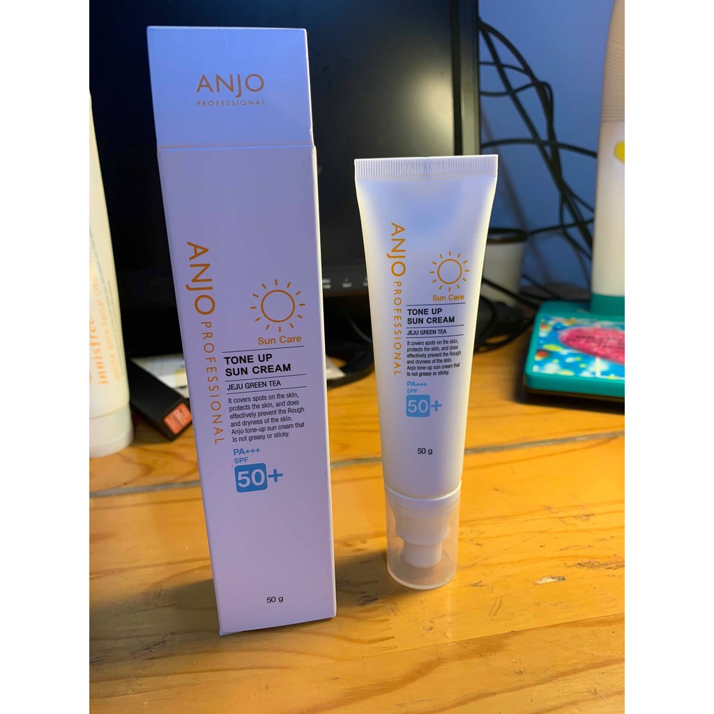 KEM CHỐNG NĂNG LÊN TONE ANJO PROFESSIONAL TONE UP CREAM