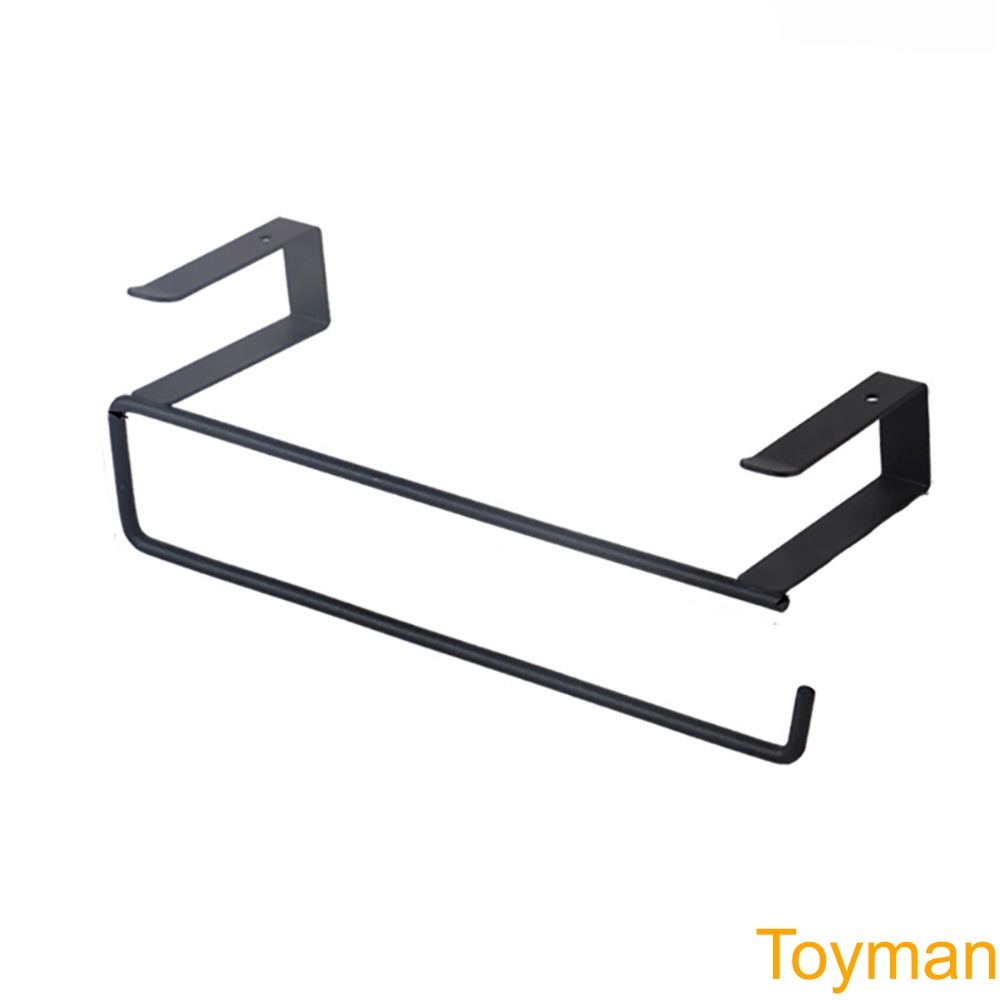 Toilet Roll Holder Stand Organizer Rack Cabinet Paper Towel Hanger Bathroom Kitchen Laundry Punching Free Shelf