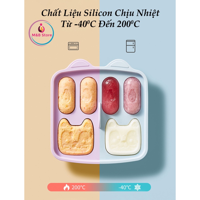 Khay/Khuôn Làm Bánh Chống Dính, Chất Liệu Silicon Bạch Kim - KUB