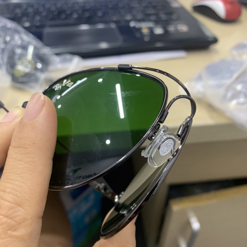 Kính Rayban gọng dẻo rêu gọng đen | BigBuy360 - bigbuy360.vn