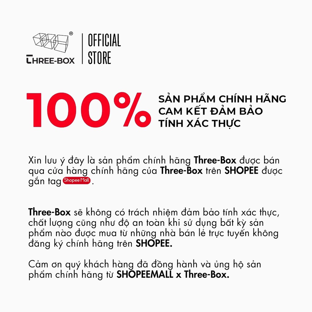 [Mã FAMALLT5 giảm 15% đơn 150K] Túi đeo chéo Three-Box chính hãng | MS6410