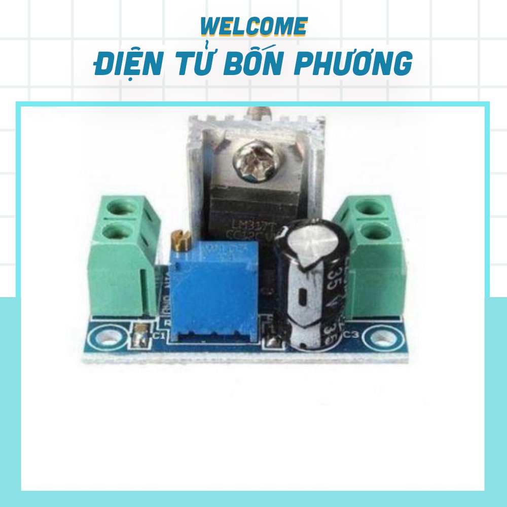 Mạch Nguồn LM317 Điều Chỉnh Áp 1.2-37V