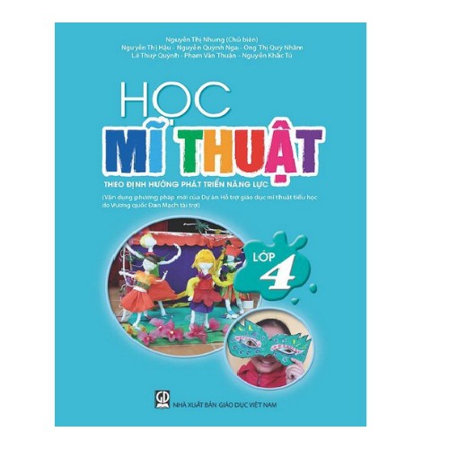 Sách - Học Mĩ Thuật Lớp 4 Theo Định Hướng Phát Triển Năng Lực (kèm 1 túi giấy thủ công)