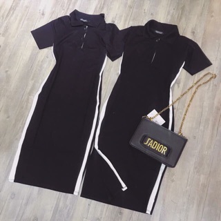 ĐẦM BODY VIỀN CỔ BẺ