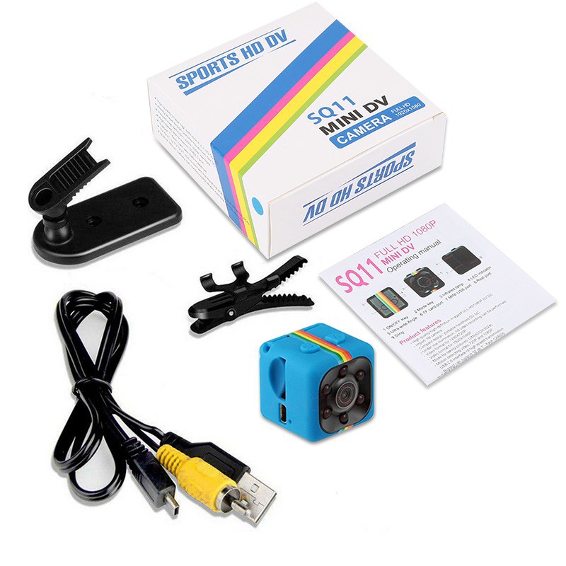 Nơi◐Máy Quay Hồng Ngoại Mini Sq11 1080p Cho Xe Hơi | BigBuy360 - bigbuy360.vn