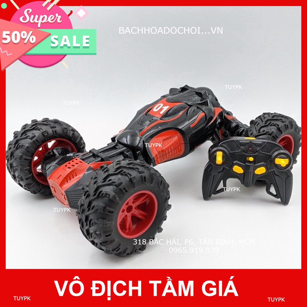 Đồ chơi xe điều khiển địa hinh biến hình  2 chế độ độc đáo- 4WD cực khỏe-size lớn, đồ chơi xe độc lạ, quà tặng sinh nhật