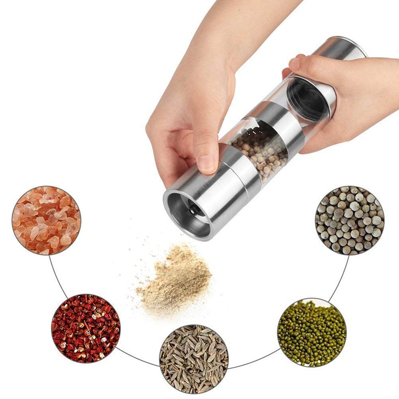 Dụng Cụ Xay Tiêu 2 Trong 1 Tiện Lợi