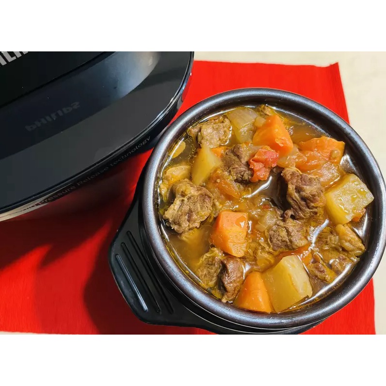 All-in-One Cooker Nồi áp suất đa năng Philips HD2151 dung tích 5 lít - hầm, hấp, chiên xào, nấu chậm, nướng bánh