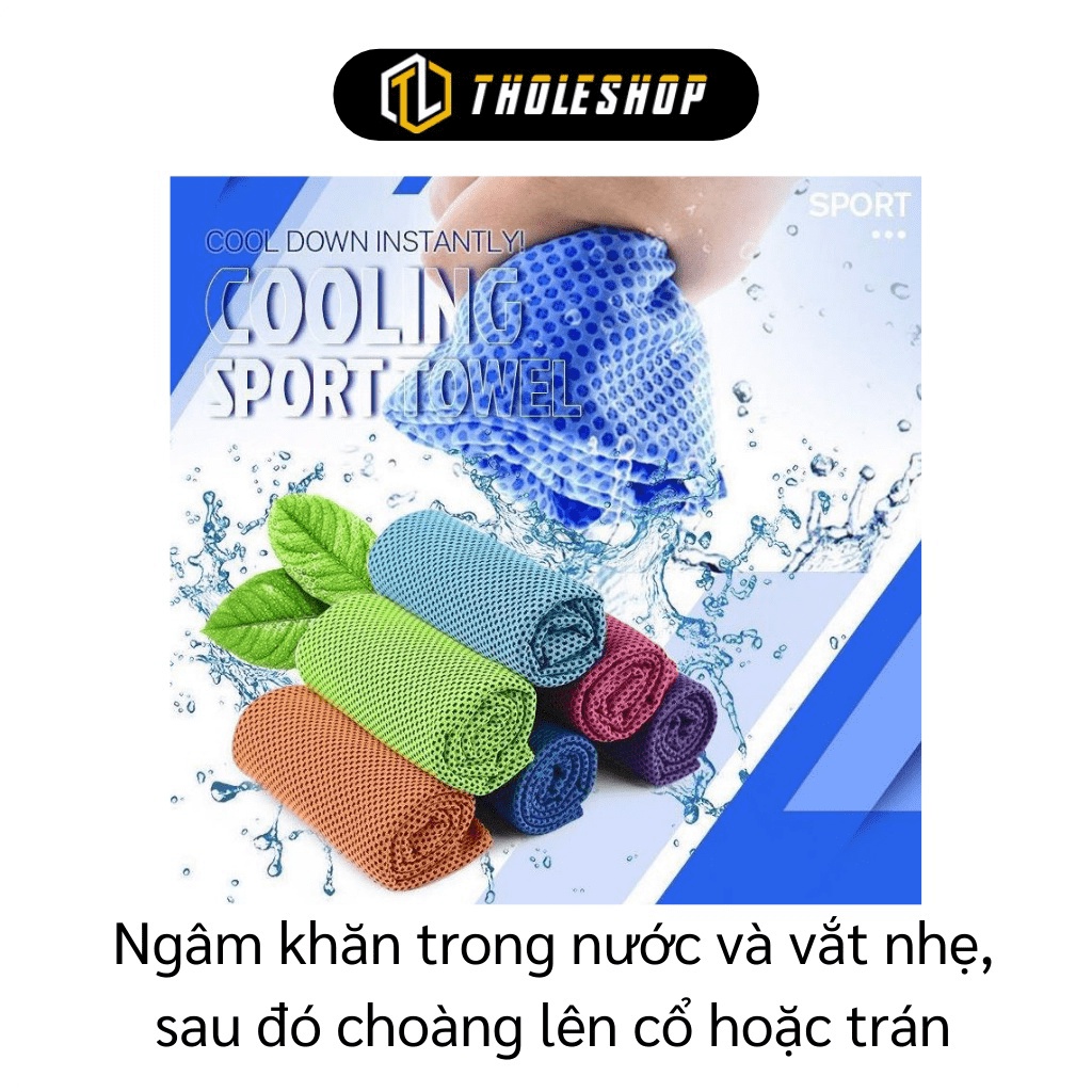 [SGD] Khăn Lạnh Thể Thao - Khăn Tập Gym, Thể Dục Thấm Hút Mồ Hôi Tốt, Mát Lạnh 3531