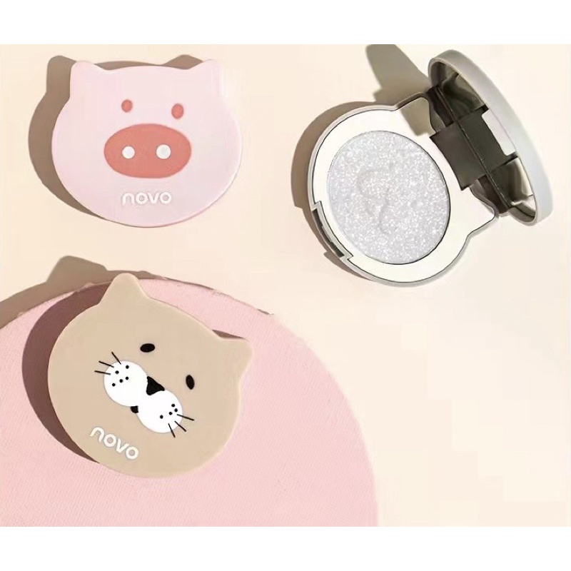 Nội địa Trung -Phấn bắt sáng dẻo Novo Animal Diary Jelly Highlight