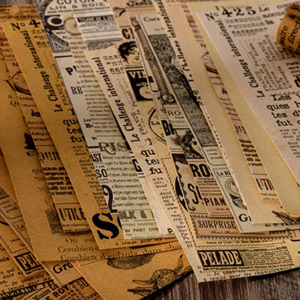 Giấy Note Trang Trí Sổ Tay / Nhật Ký / Nhật Ký Kiểu Vintage Sáng Tạo DIY