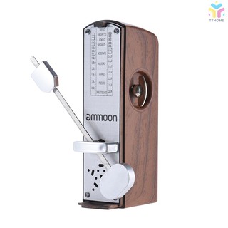 Máy đếm nhịp cơ học nhỏ cầm tay đa năng cao 11cm cho Piano/Guitar/Violin/Ukulele/Đàn tranh Trung Quốc