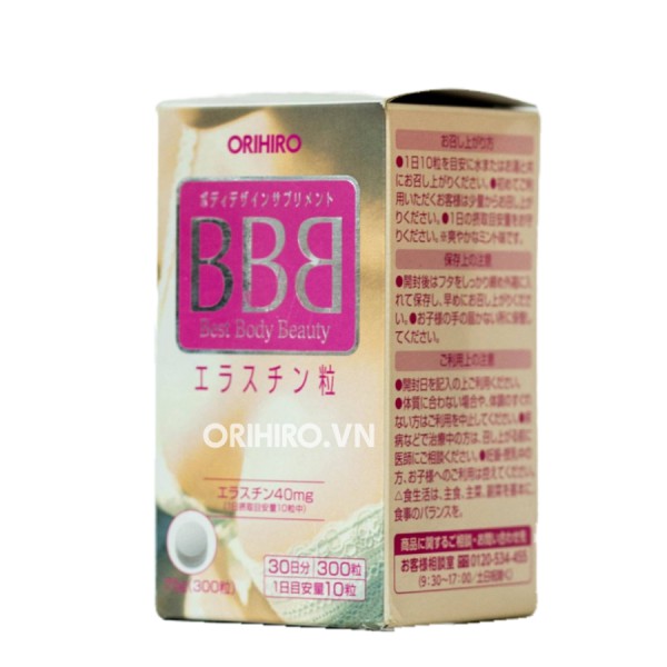 Viên uống nở ngực BBB Orihiro 300 viên | WebRaoVat - webraovat.net.vn