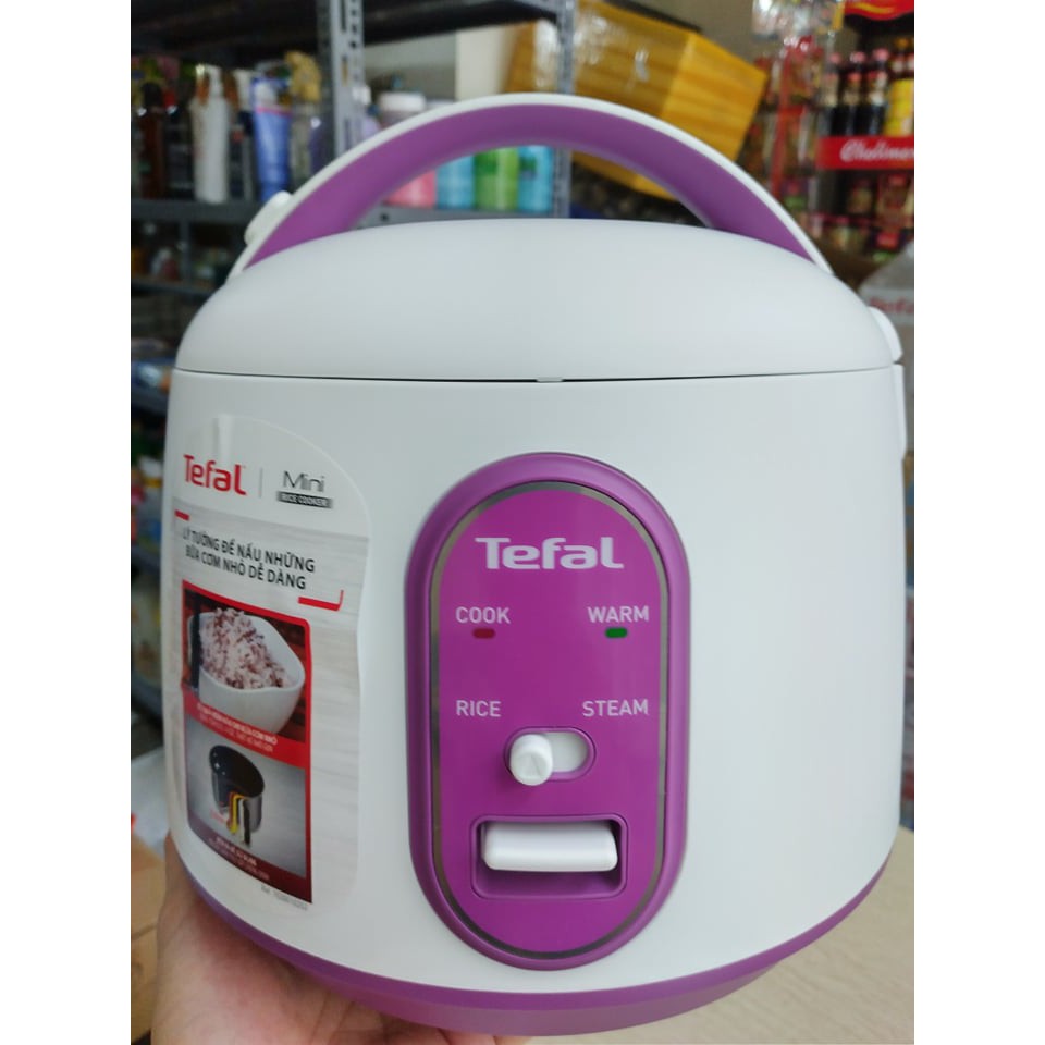 Nồi cơm điện cơ mini Tefal RK224168 - 0.7L, 300W - Hàng chính hãng- sự lựa chọn hoàn hảo cho gia đình ít người.