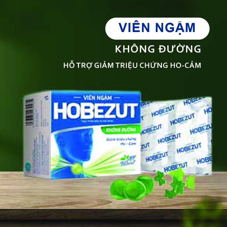 Viên Ngậm HOBEZUT Không Đường