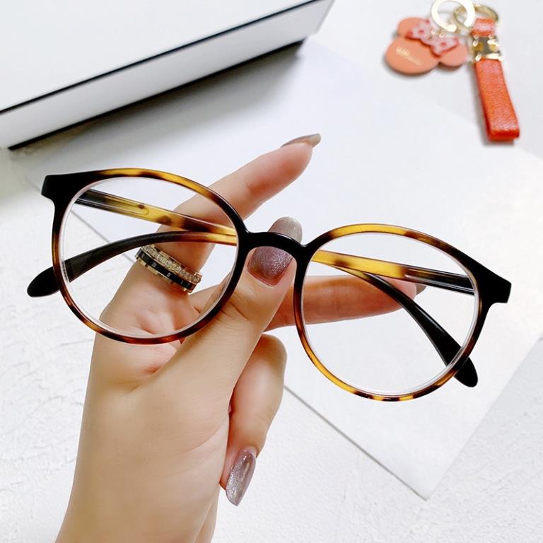 Kính giả cận mắt tròn thời trang học sinh nam nữ D102