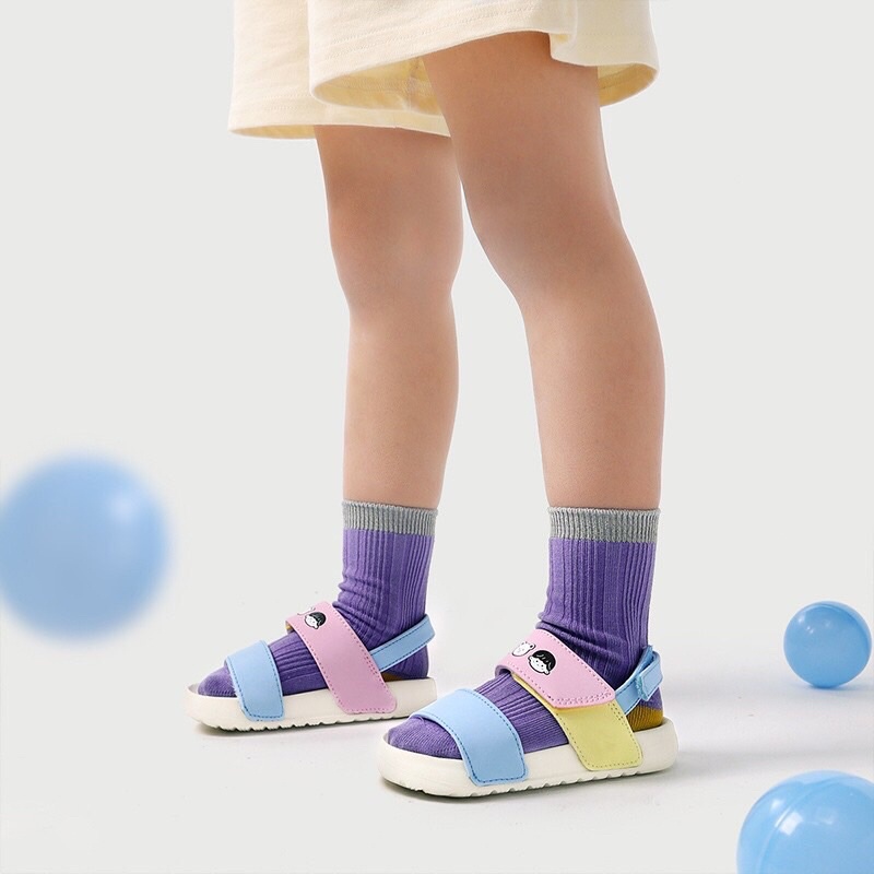 Sandal trẻ em Mario BG và Mario Chữ dạng quai dán siêu nhẹ cho bé mã SDM2 và SDM5