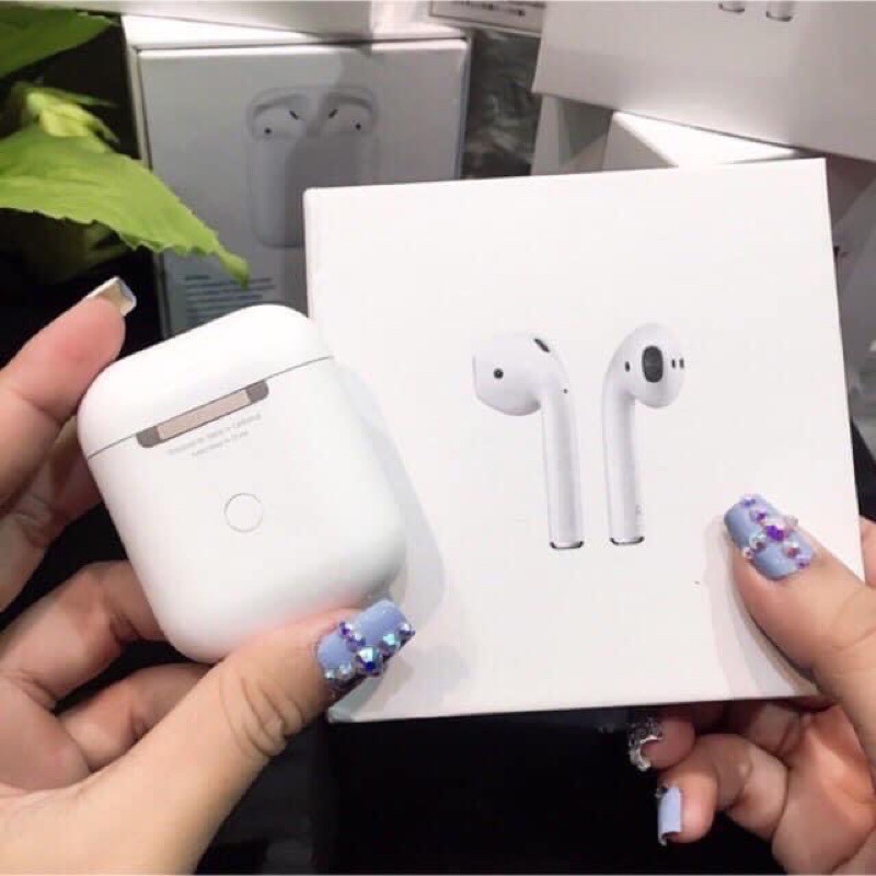 Tai nghe Airpods bản nâng cấp thế hệ 2 - bảo hành 1 đổi 1 12 tháng