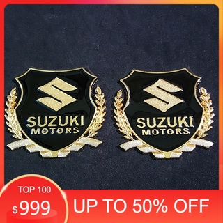Bộ 2 Logo dạng Bông lúa theo xe Suzuki