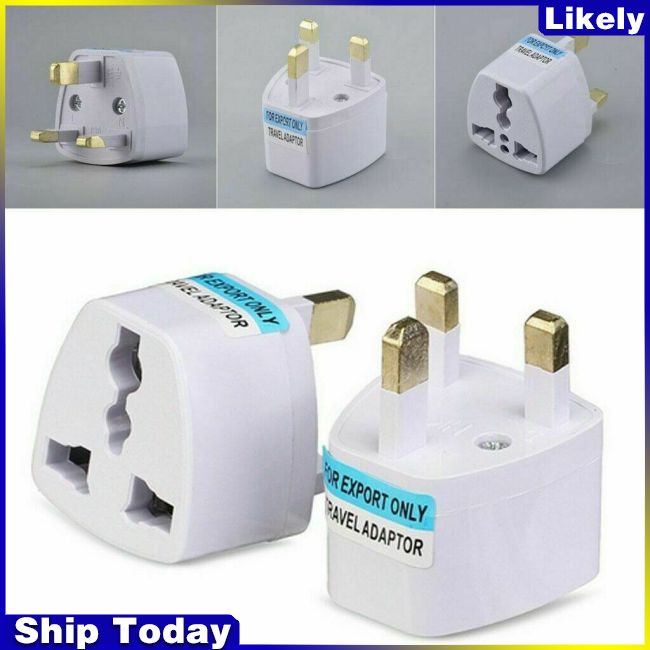 Ổ Cắm Chuyển Đổi 3 Cổng Đa Năng Us Eu Uk Au