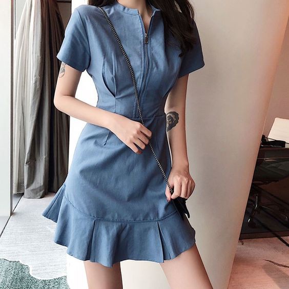 Rập giấy đầm nữ A67