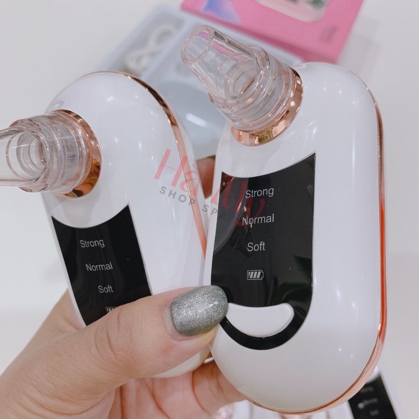 Máy Hút Mụn Cầm Tay Mini Tích Điện 3H Hút Mụn Đầu Đen Mun Cám Sợi Bã Nhờn Siêu Khỏe Siêu Sạch Cho Spa & cá Nhân