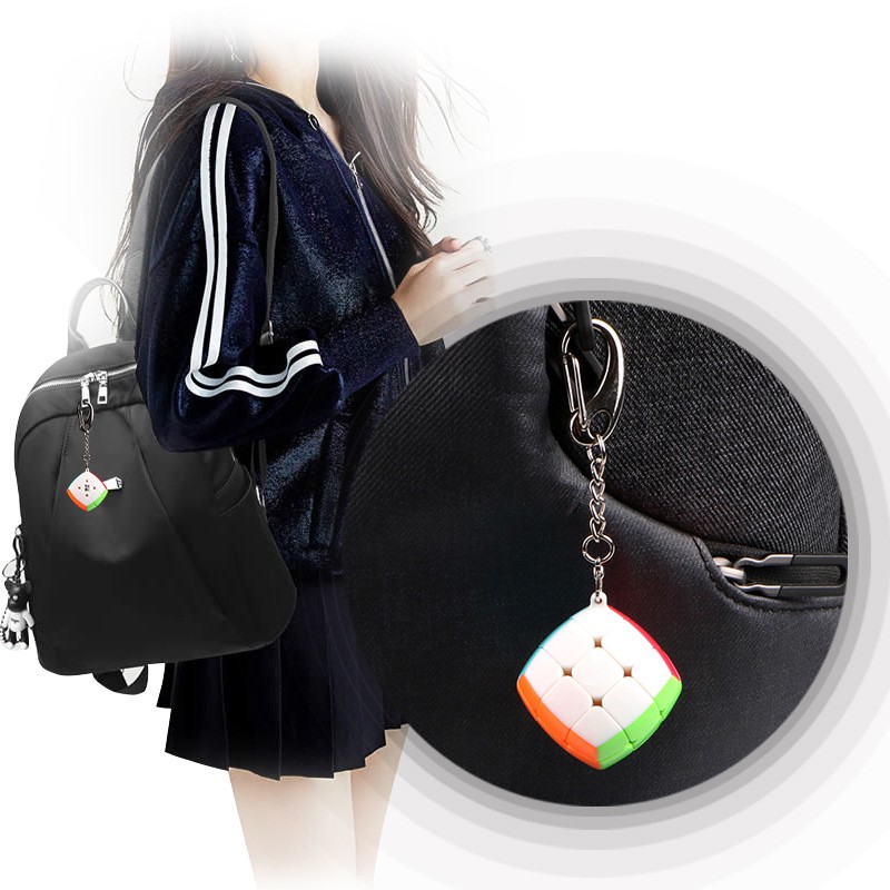 Móc Khóa HYG Toys Hình Khối Rubik Mini Độc Đáo Dành Cho Người Mới Bắt Đầu