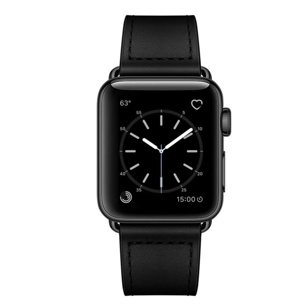Dây đeo thay thế cho đồng hồ thông minh Apple Watch SE 654321Dây đeo thay thế bằng da thật cho đồng hồ thông minh 38 42 40 44