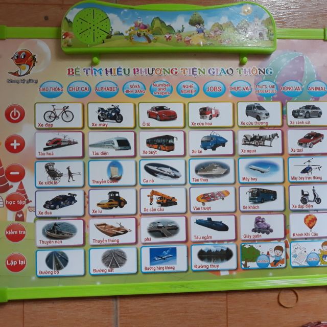 Bảng học thông minh cho bé 1-6tuổi