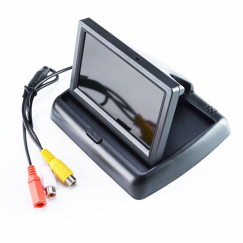 Màn Hình Màu 4.3 Inch TFT-LCD Kèm Hệ Thống Theo Dõi Đỗ Xe Cho Xe Hơi