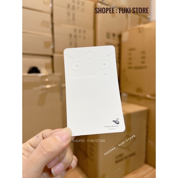 Thẻ treo hoa tai dây chuyền các loại