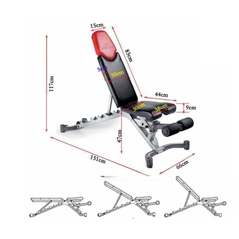 Ghế tập tạ Bowflex đa năng điều chỉnh độ dốc ghế tập Gym tại nhà, phòng tập giá rẻ nhất