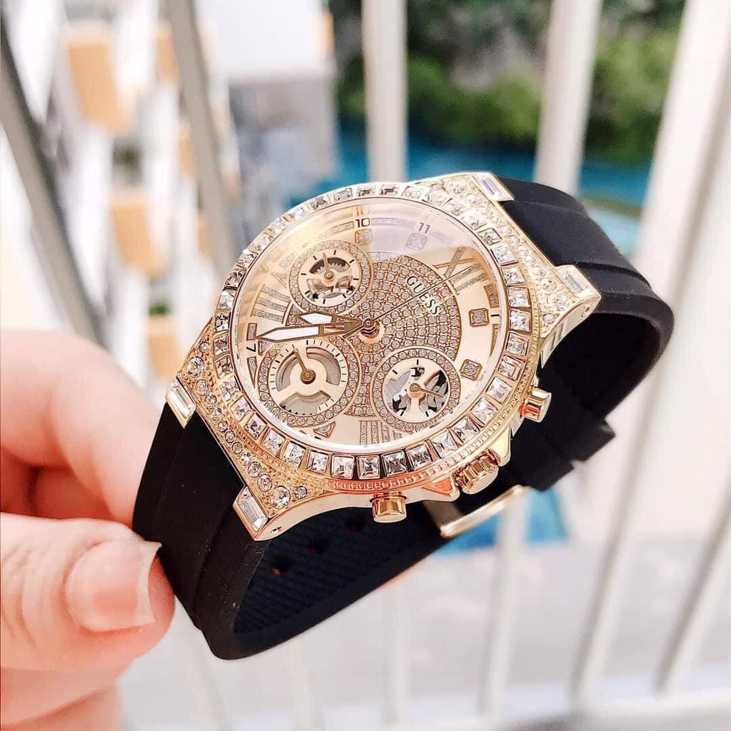 Đồng Hồ Nữ Guess Moonlight horloge GW0257L1