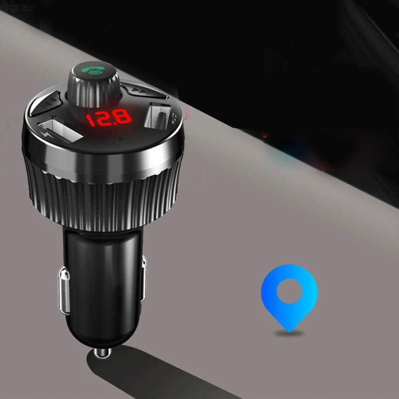 Tẩu Sạc USB Kết Nối Bluetooth Không Dây QC3.0 PD20W Nghe Nhạc MP3 Cho Xe Hơi