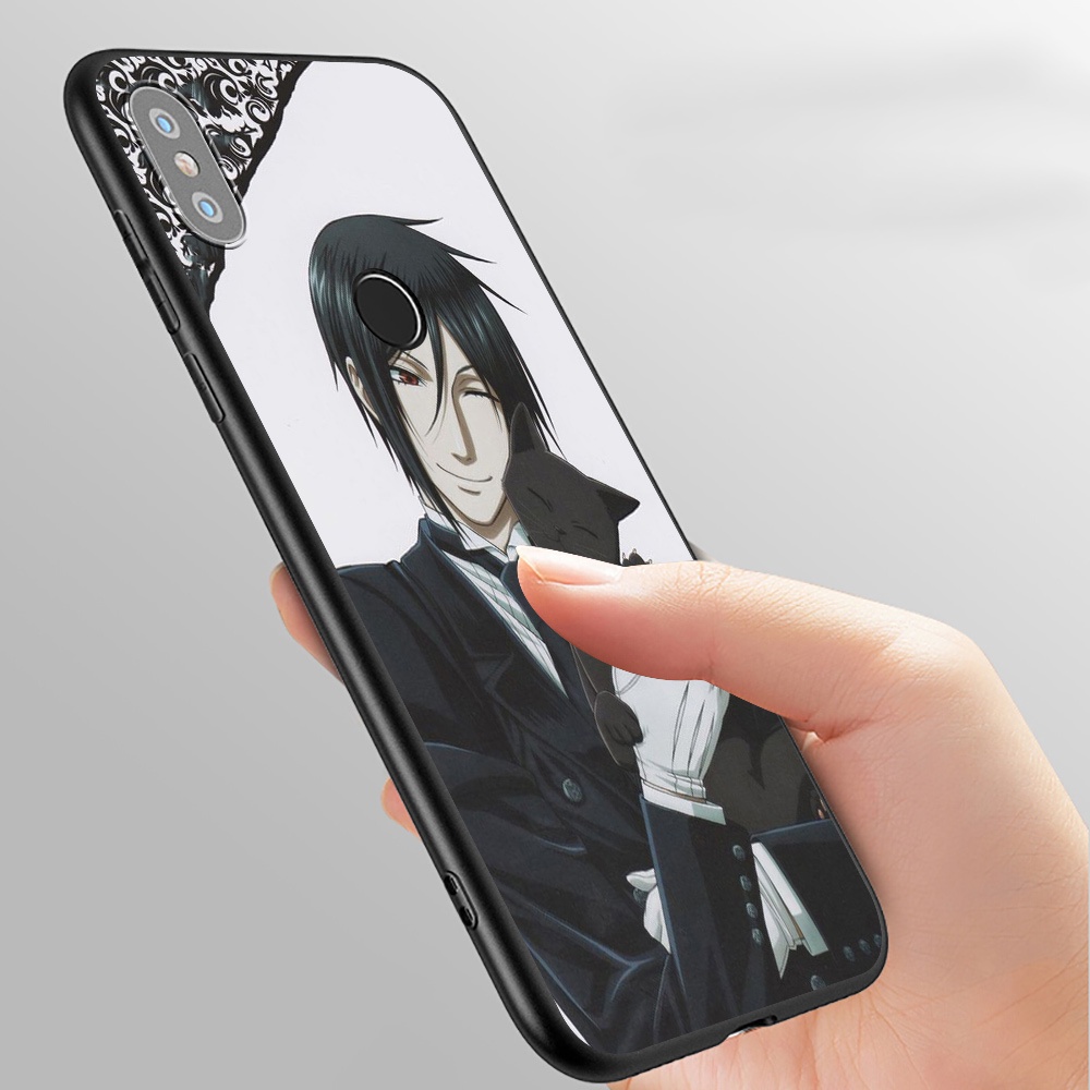 Ốp Điện Thoại Tpu Silicon Mềm Hình Anime Black Butler Cho Redmi Note 9t 10 K40 Pro Max Xiaomi 11 11i Ultra Poco F3 Pz54