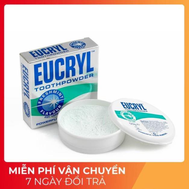 [FREESHIP] COMBO 3 Bột làm trắng răng Eucryl Tooth Powder 50g