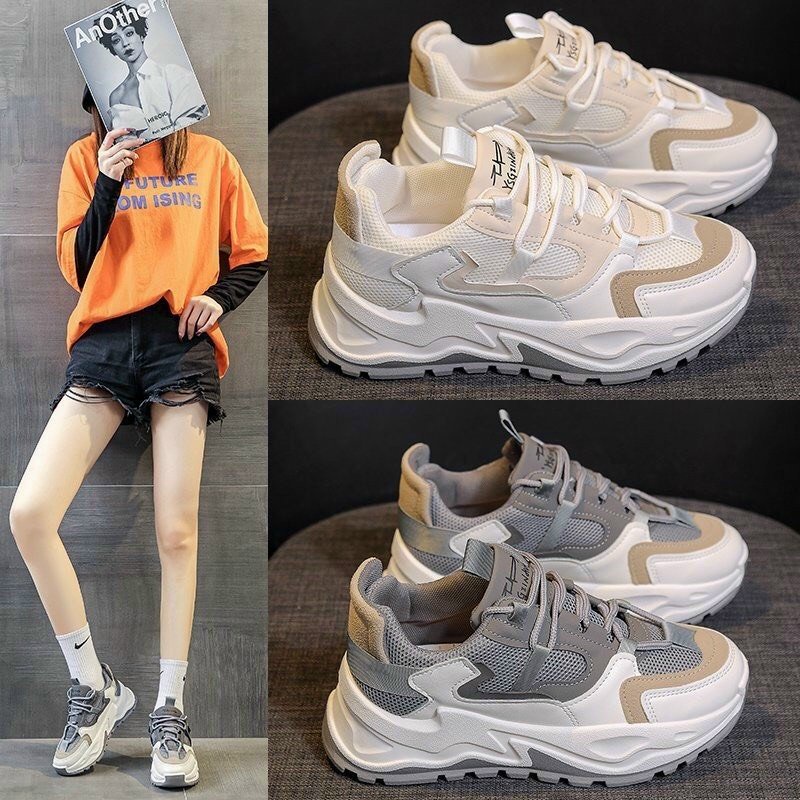 Giày thể thao đễ xám kiểu mới