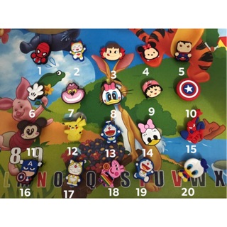 Sticker / jibbitz gắn dép (mục 1)