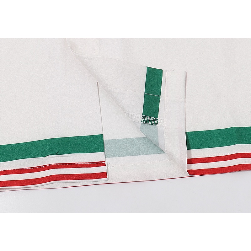 Áo Sơ Mi Tay Ngắn In Chữ Vợt Tennis Casablanca Cá Tính