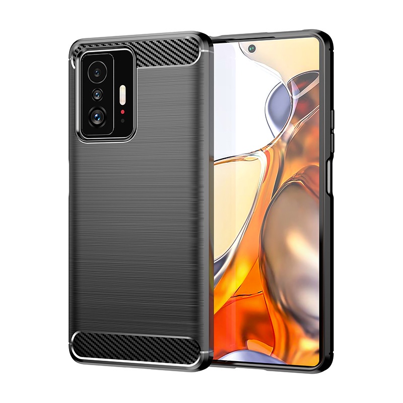 Ốp điện thoại cao su mềm mỏng chống sốc cho Xiaomi Mi 11T Pro