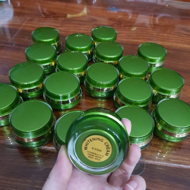 Kem chua xanh Dưỡng Trắng Da, Loại Bỏ Nám, Tàn Nhang, Ngừa Mụn Hiệu Quả - Kem vitamin xanh