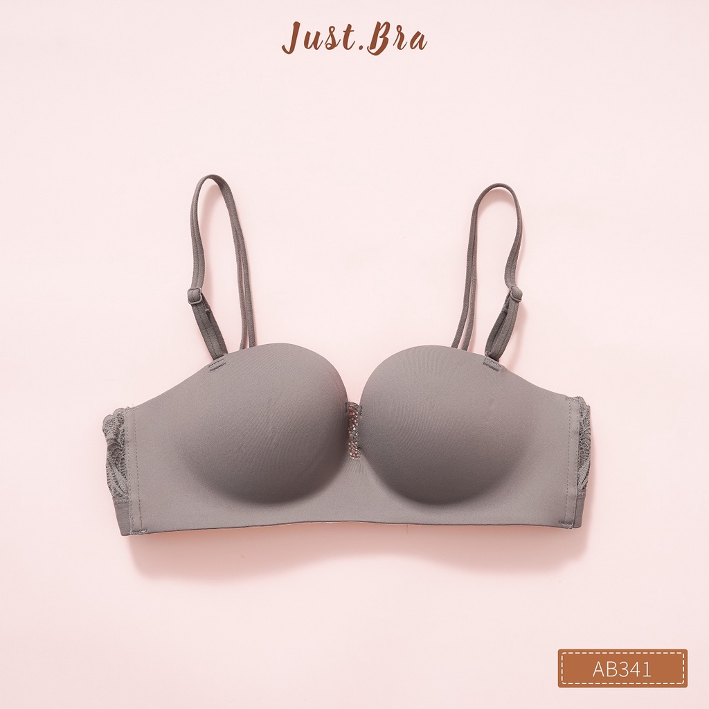 Áo ngực không gọng Just Bra cup ngang mút vừa nâng ngực xinh xắn AB341
