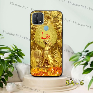 Ốp lưng kính 3D in 12 Con Giáp May Mắn cho máy Oppo A15 - Oppo A15s - Oppo A16 - Oppo A36 - Oppo A76 - Oppo A57 2022