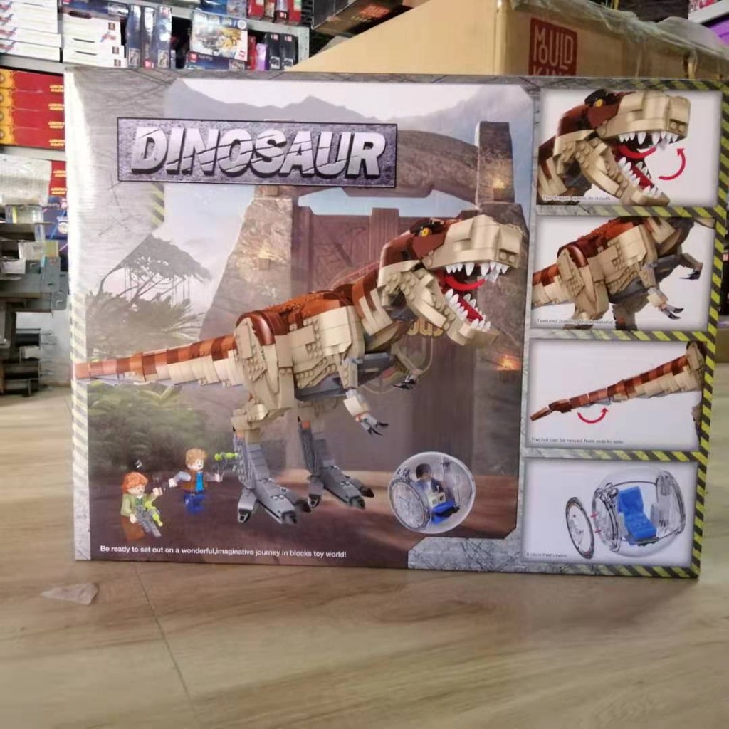 Đồ chơi Lắp ghép Mô hình Khủng Long Bạo Chúa T. rex khổng lồ 82200