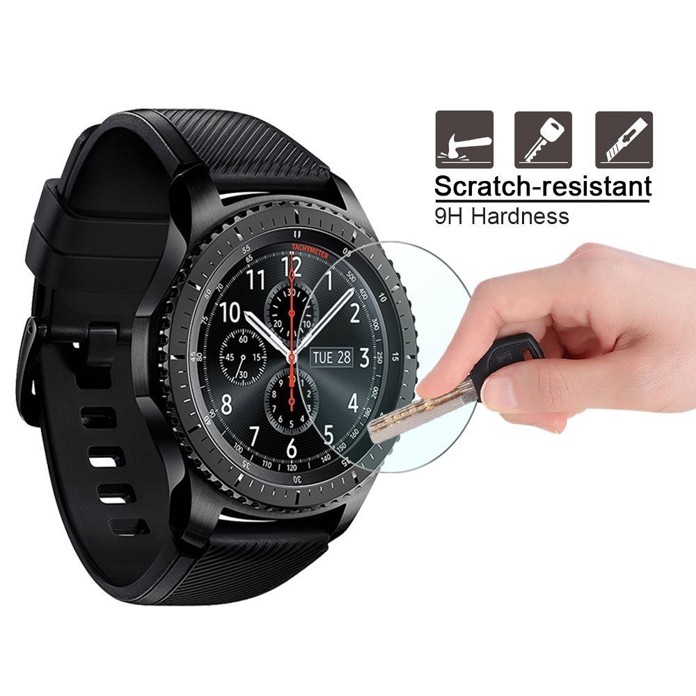 Kính cường lực bảo vệ mặt đồng hồ thông minh chất lượng cao cho Samsung Gear Sport S2/S3/S4