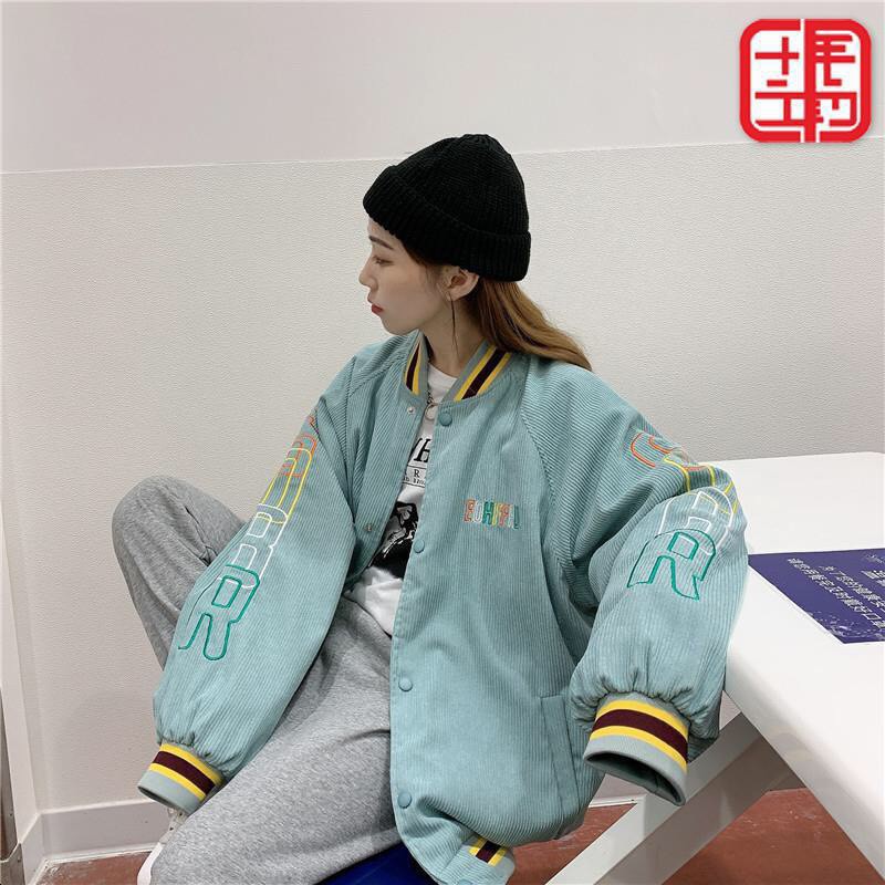 Áo Khoác Bomber Nam Nữ - Áo Khoác Kaki Unisex EOHFFRU Vải Nhung Siêu Hot - LP.STORE | BigBuy360 - bigbuy360.vn