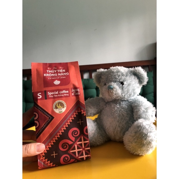 SPe07 - 250g gói Cà phê chất rang xay nguyên chất ngon  100% coffee - pha phin cà phê Daklak Thuy Ti