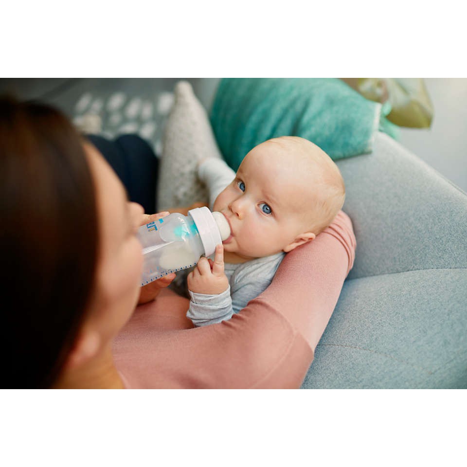 Núm Ty Thay Bình Sữa Giảm Đầy Hơi Philips Avent ( Đủ Size Có Bán Lẻ )